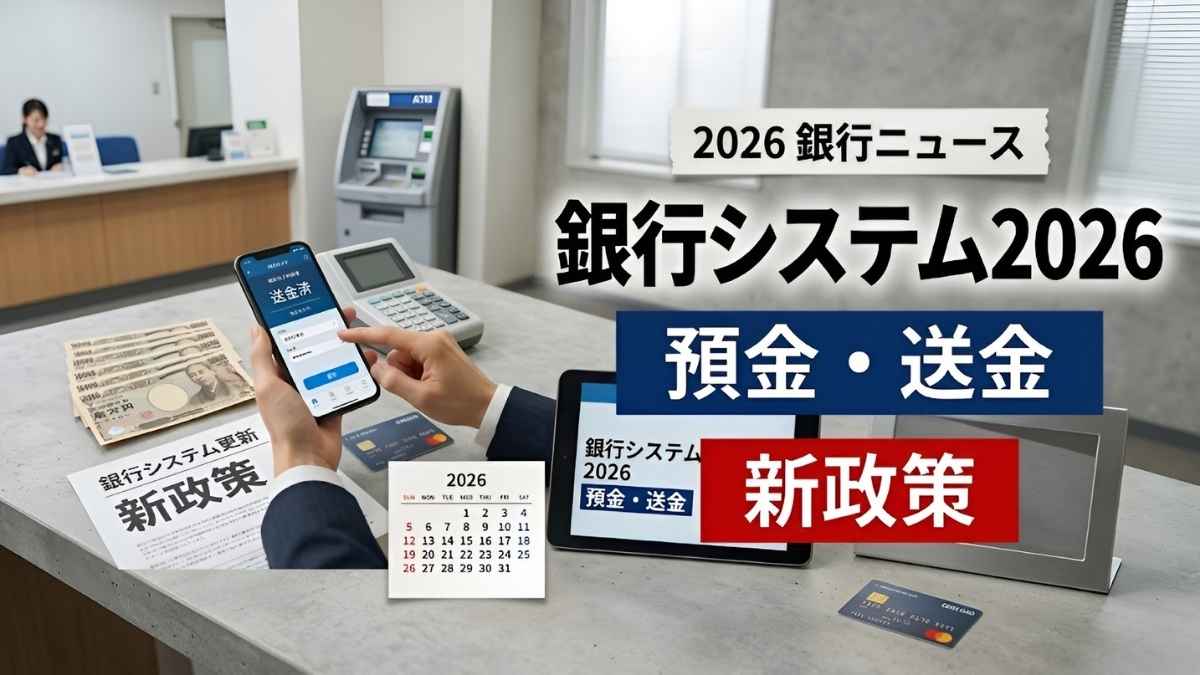 日本銀行システム更新2026: 預金と送金に影響する新政策で安心安全な金融サービスを支える最新取り組み