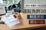 運転免許制度更新2026: ドライバーが見逃せない新ルールで安全運転と安心生活を支える最新政府施策