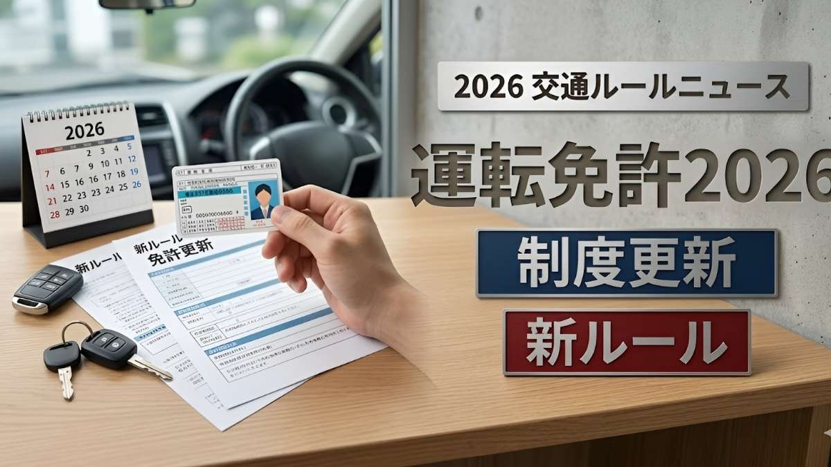 運転免許制度更新2026: ドライバーが見逃せない新ルールで安全運転と安心生活を支える最新政府施策