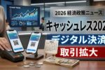 日本キャッシュレス決済政策2026: デジタル取引拡大で安心安全な支払い環境を整え便利な暮らしを支える最新施策