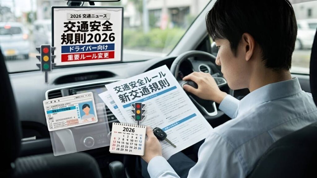 交通安全規則2026: ドライバー必見の重要なルール変更で安全運転と安心生活を支える最新政府施策